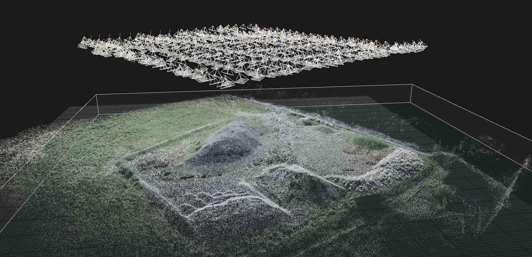 Technique de photogrammétrie pour l'obtention d'un nuage de points